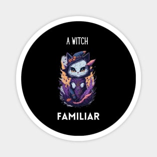 A Witchs Familiar Magnet